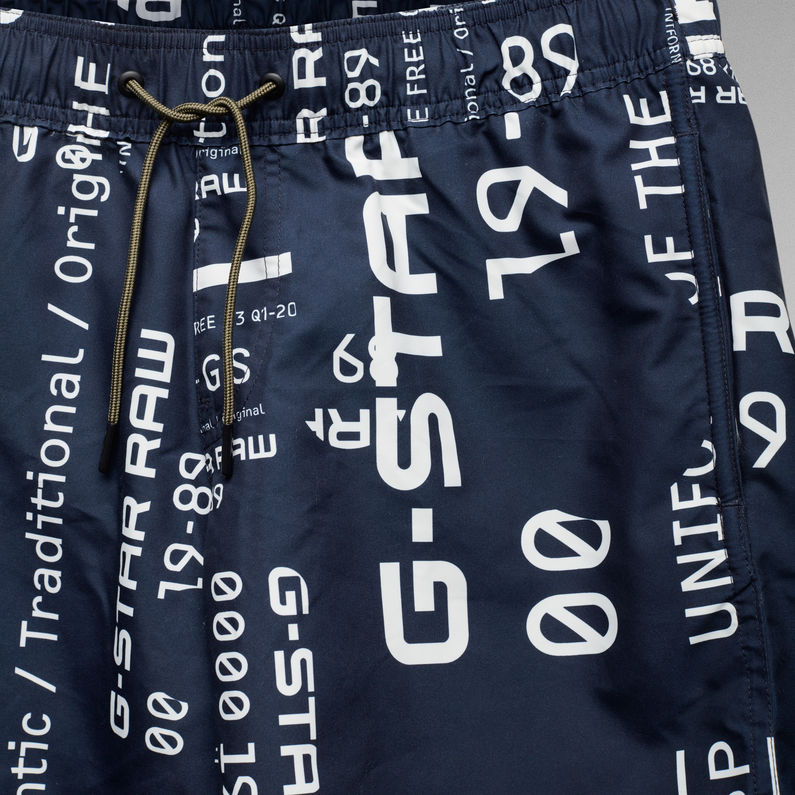 G-STAR® Dirik Zip All Over Printed Swimshorts Multi color