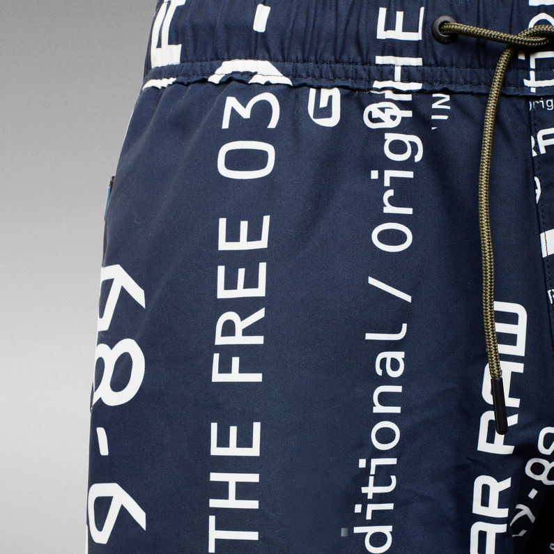 G-STAR® Dirik Zip All Over Print Zwembroek Meerkleurig