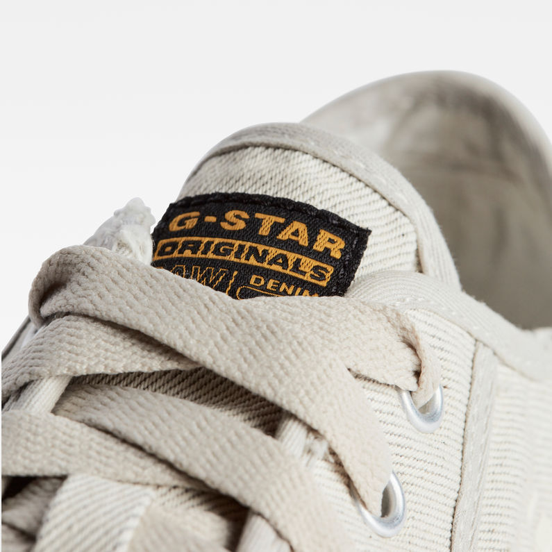 G-STAR® Zapatillas Rovulc 50 Years Denim Low Hombres Beige detail