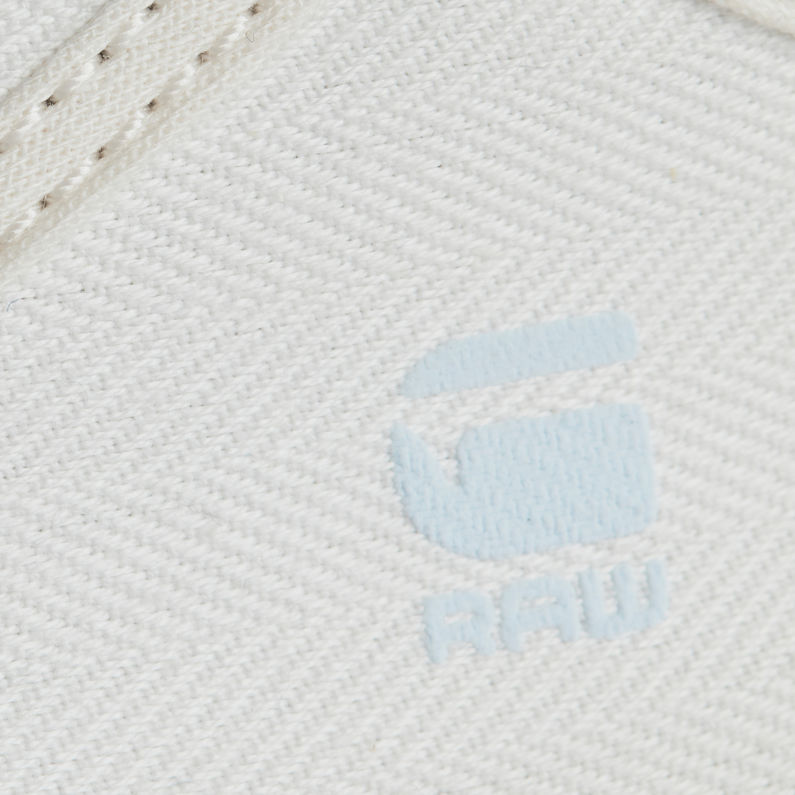 G-Star RAW® Rovulc HB Low Sneakers Wit fabric shot