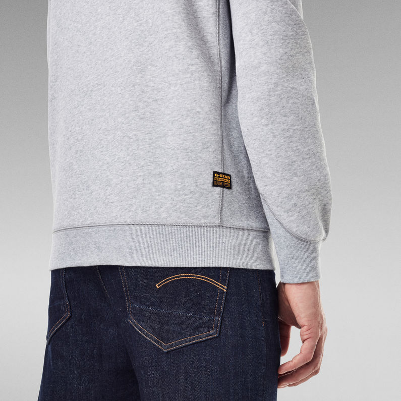 G-Star RAW® Premium Core Sweater Gris