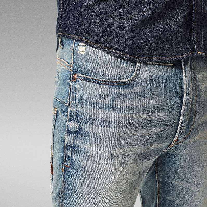 G-STAR® D-Staq Slim Jeans Mittelblau