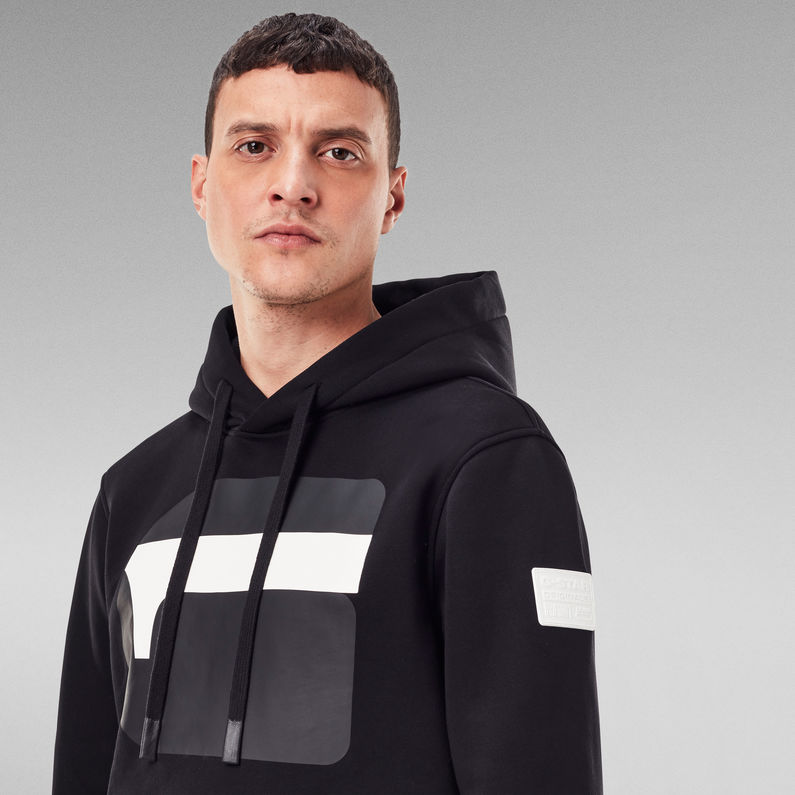 G-STAR® G Raw Hoodie Schwarz