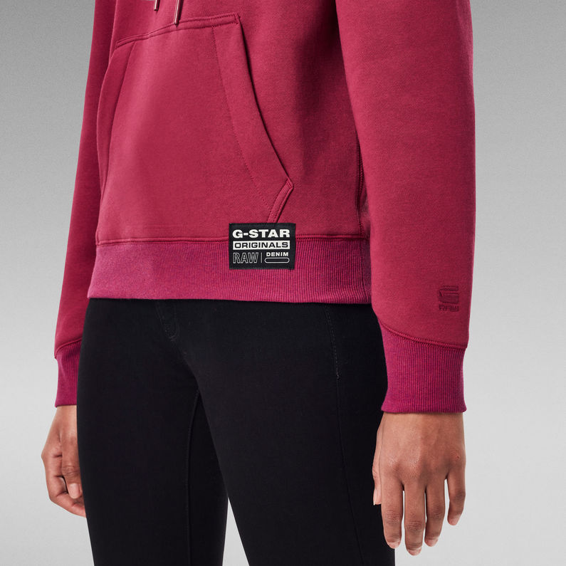 G-STAR® Premium Core Hoodie Red