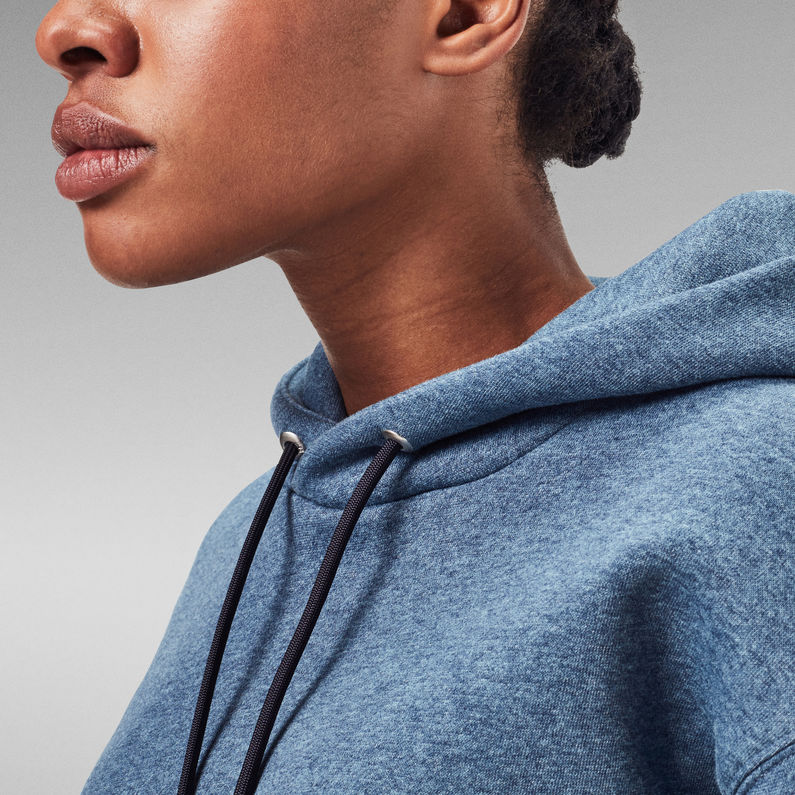 G-STAR® Premium Core Hoodie Midden blauw