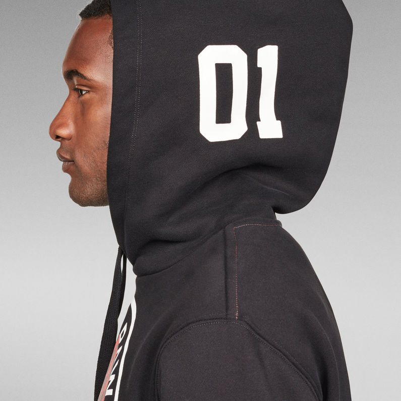 G-STAR® Graphic 30 Core Hooded Sweater Black