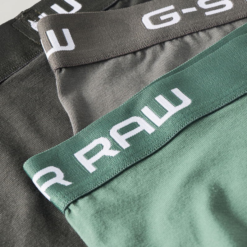 G-Star RAW® Classic Trunks 3-Pack Vert