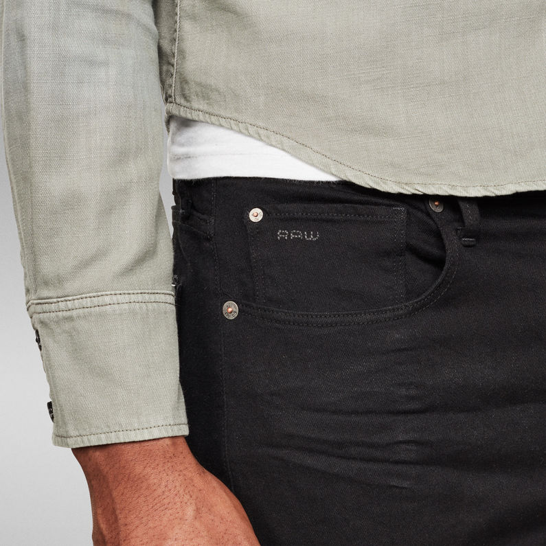 G-STAR® 3301 Denim Slim Shorts Schwarz