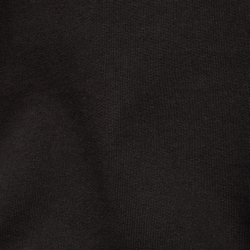 G-Star RAW® Ilou Zip Hoodie Sweater Jurk Zwart