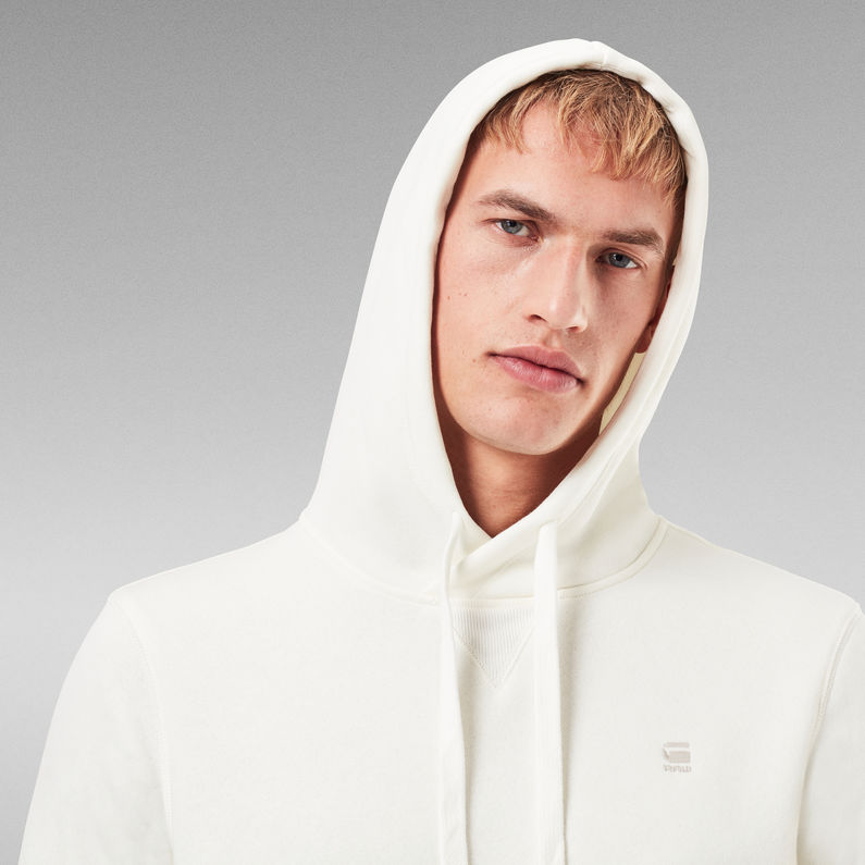 G-STAR® Premium Core Hoodie White