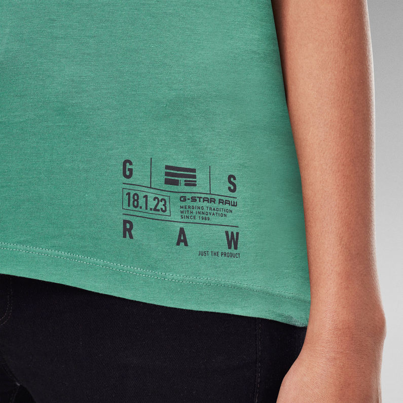 G-Star RAW® Haut Carrni Loose C Vert