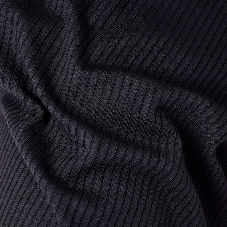 G-STAR® Mock Slim Kleid Schwarz