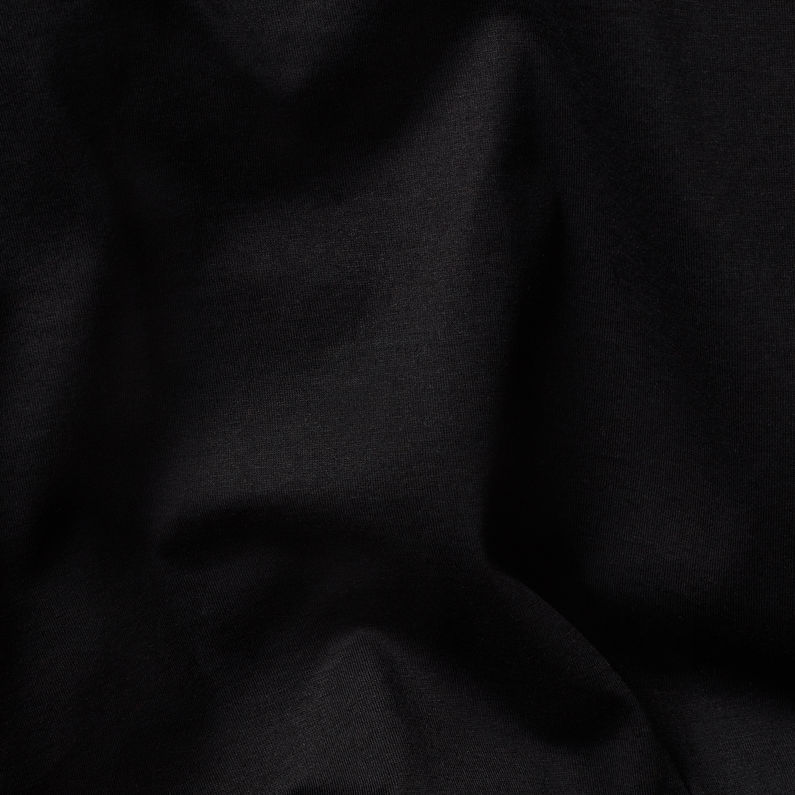 G-Star RAW® Haut Raw Applique GR Carnn Mock Noir