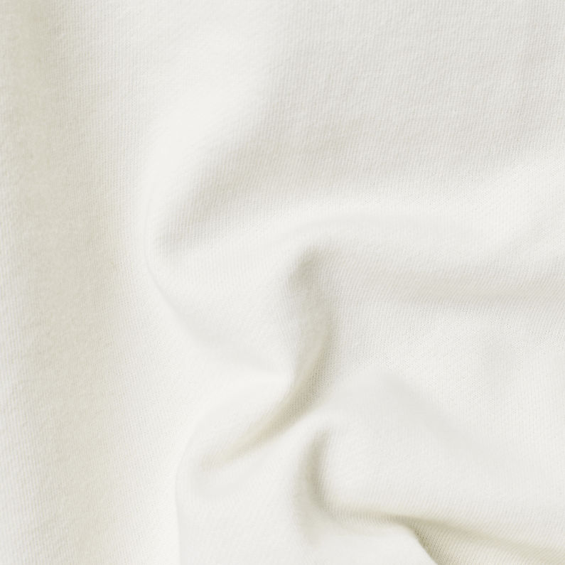 G-Star RAW® Pull Oversized Hood Cover Blanc