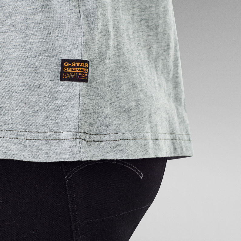 G-Star RAW® Haut G Raw Chest Logo Gris