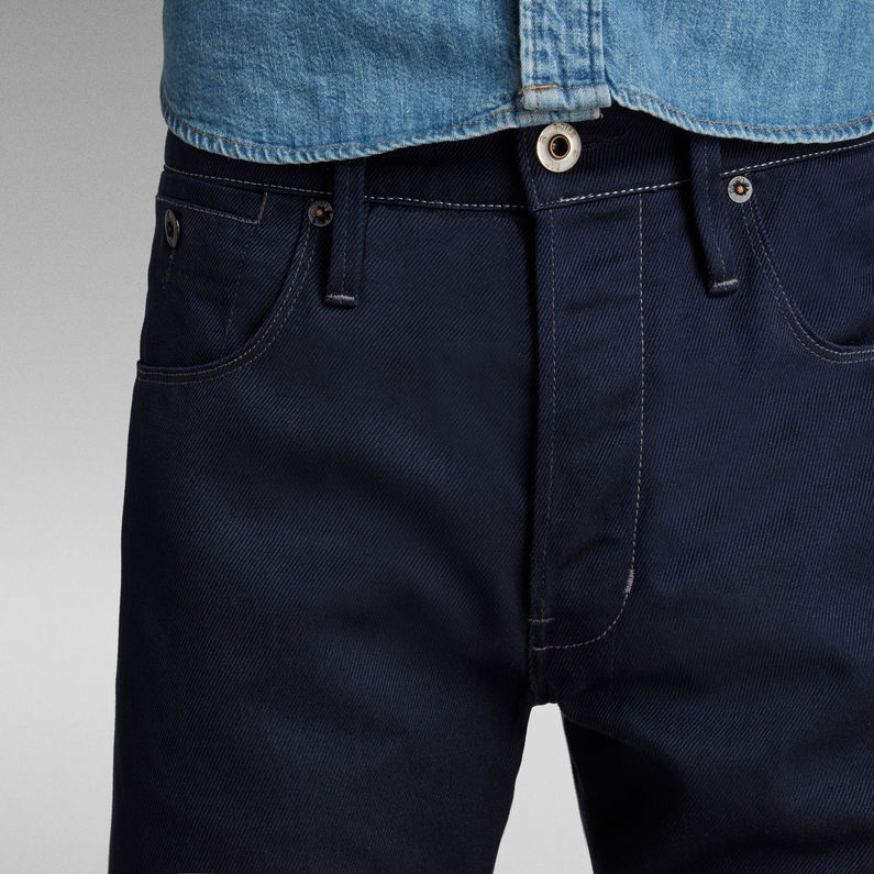 G-Star RAW® Jean Loic Relaxed Tapered Colored Bleu foncé