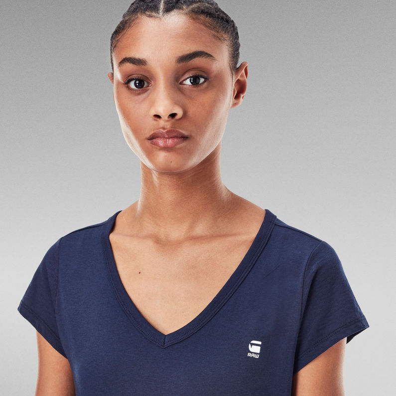 G-Star RAW® Eyben Slim T-Shirt Bleu foncé