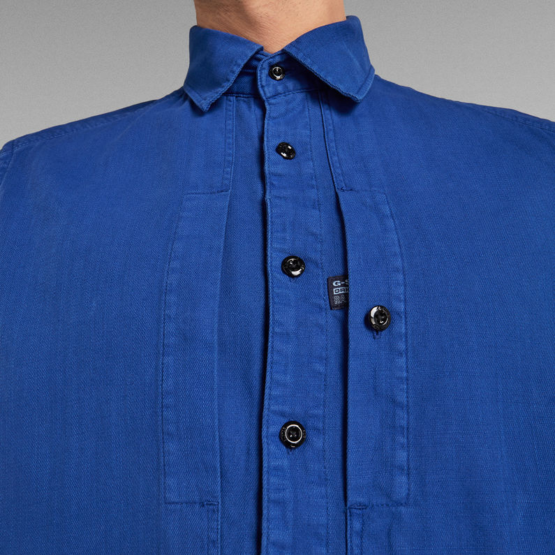 G-Star RAW® Panelled Pocket Slim Shirt Medium blue