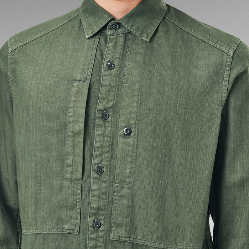 g-star-panelled-pocket-slim-shirt-green