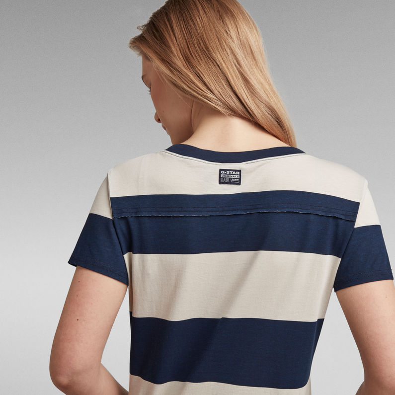 G-STAR® Slim Fit Wide Stripe T-Shirt Mehrfarbig