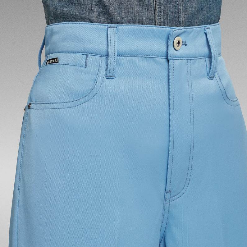 G-Star RAW® Deck Ultra High Wide Leg Pants Midden blauw