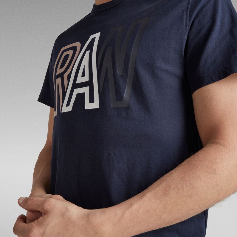 G-Star RAW® T-shirt RAW Bleu foncé