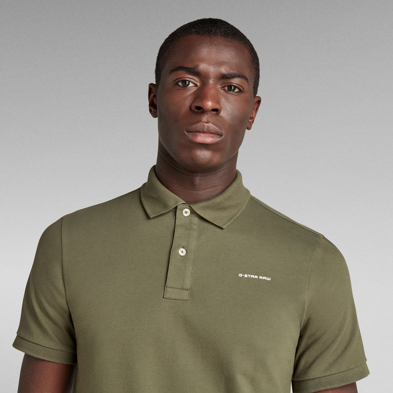 G-STAR® Oluv Polo Green