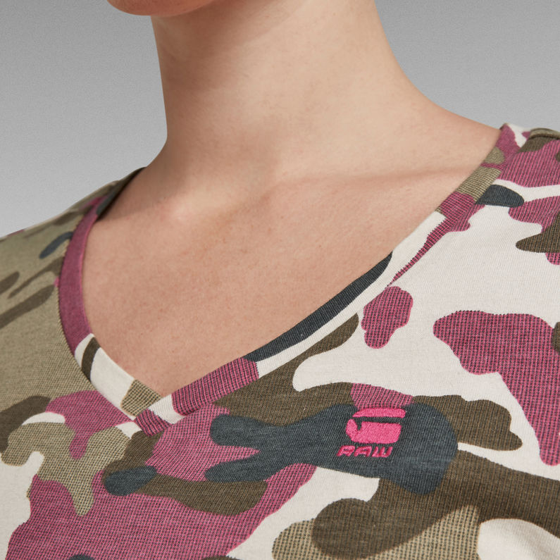 G-Star RAW® Allover Camo Print Top Multi color