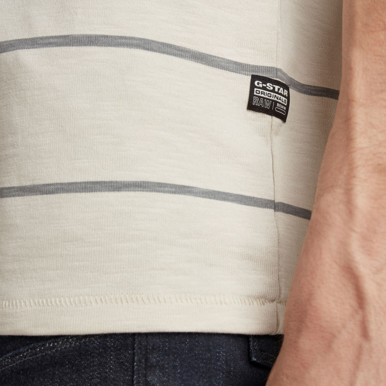 G-STAR® Pixalated Stripe T-Shirt Beige