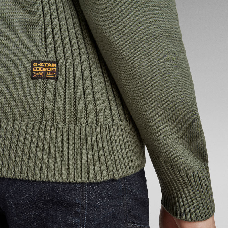 G-Star RAW® Classic Sport Knitted Sweater Green