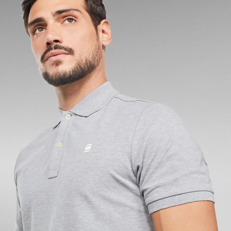 G-STAR® Dunda Slim Polo Grey