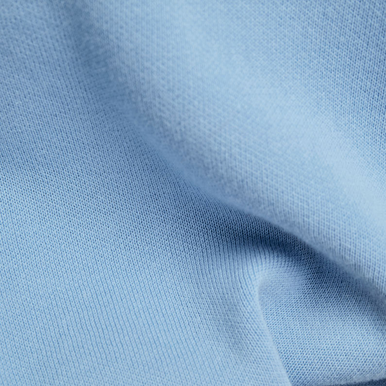 G-Star RAW® T-Shirt Knitted V Neck Bleu clair