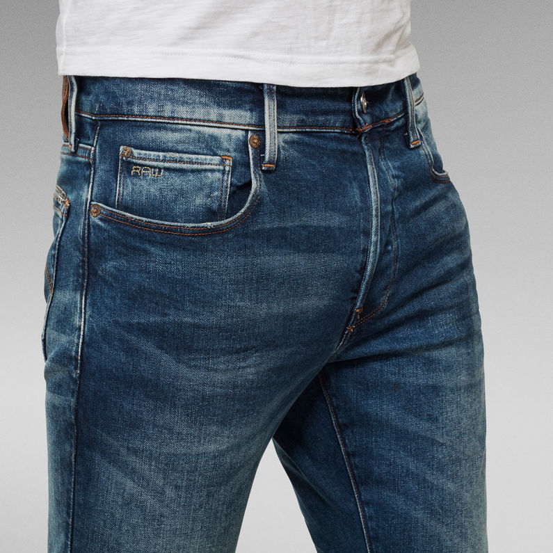 G-STAR® 3301 Slim Jeans Midden blauw