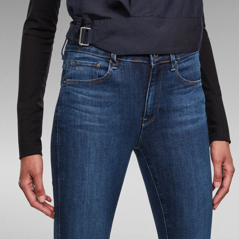 G-STAR® Jean 3301 High Waist Skinny Bleu moyen