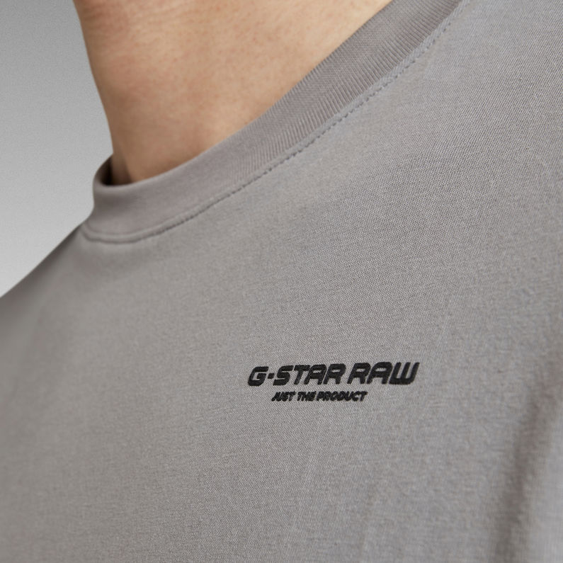 G-Star RAW® T-Shirt Slim Base Gris