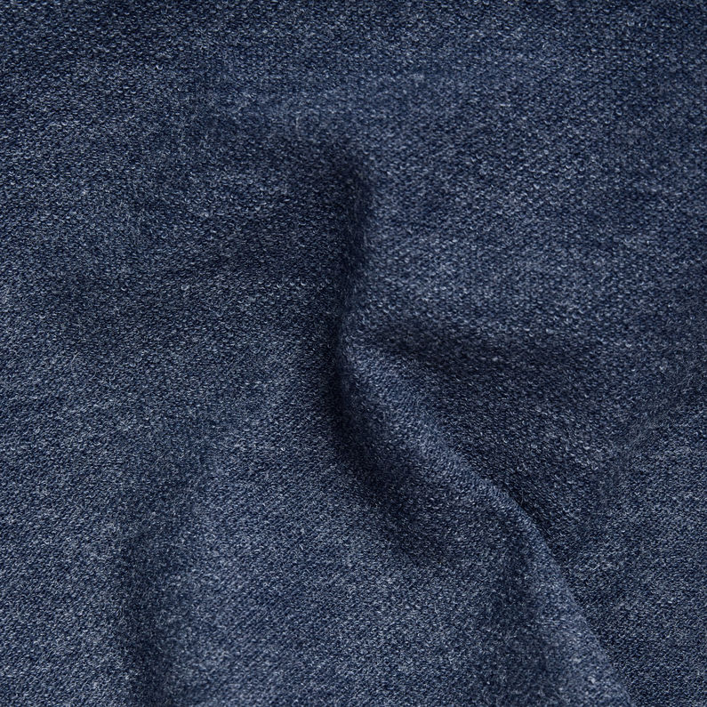 G-Star RAW® Sweat Tweater Sleeve Print Bleu moyen