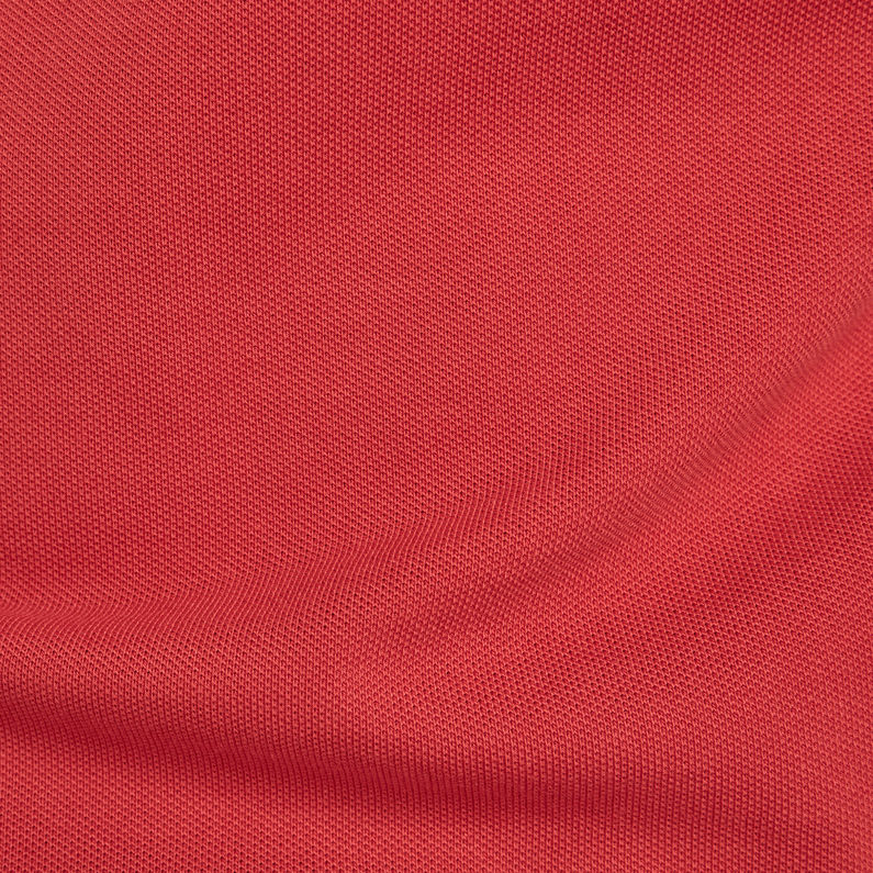 G-Star RAW® GS Raw Graphic Slim Poloshirt Rot