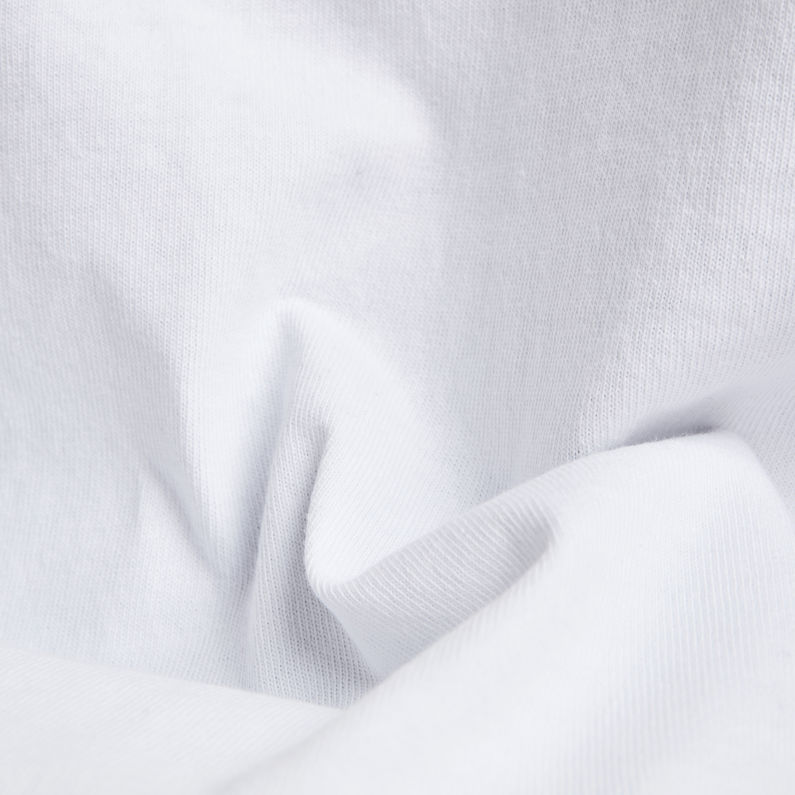 G-STAR® Camiseta Center Chest Logo GR Loose Blanco