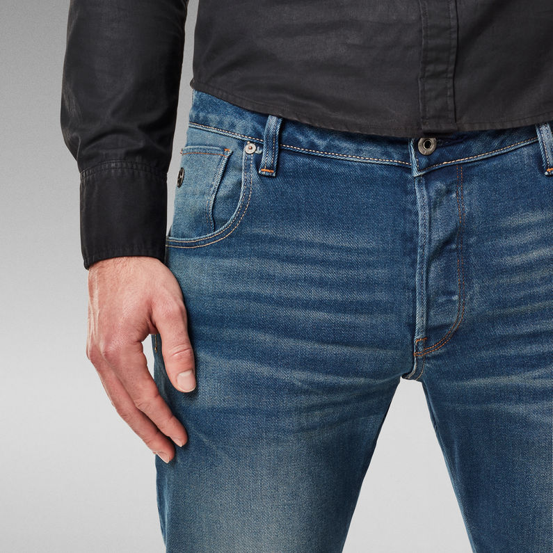 G Star Raw /28インチ/ ARC 3D アーク スリム ミドルエイジ G-STAR Men's Arc 3D Slim Jeans, Azul (Medium Aged 51030-6090
