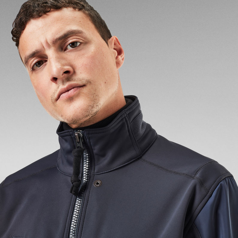 G-STAR® Bomber Transeasonal Softshell Bleu foncé