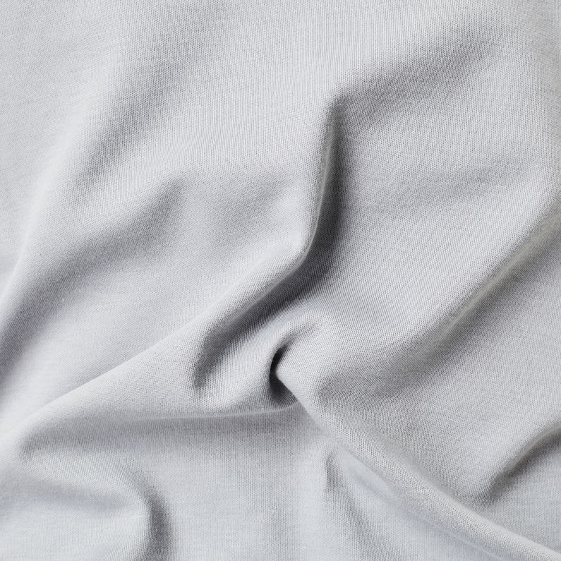 G-Star RAW® Lightweight Zip Through Track Sweater Grey fabric shot