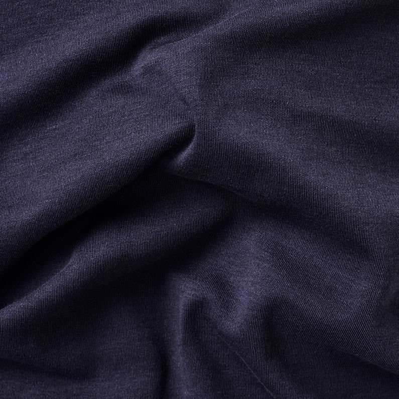G-Star RAW® Half Zip Track Tweeter T-Shirt Dark blue