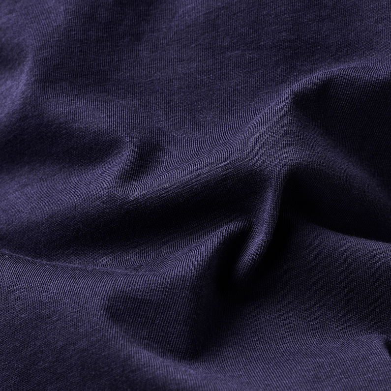 G-Star RAW® Shoulder Tape Reflective Logo T-Shirt Dark blue