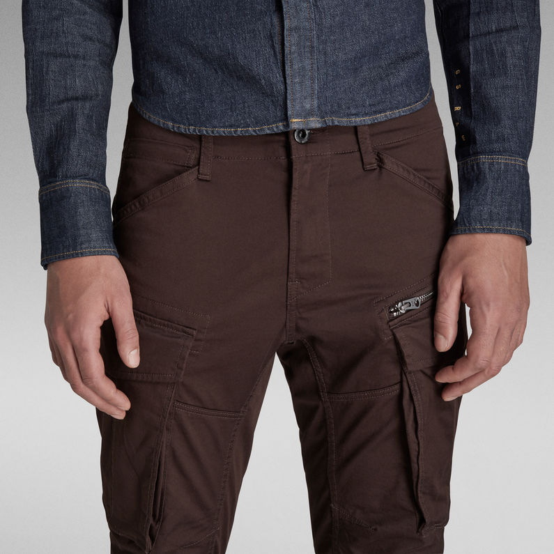G-Star RAW® Rovic Zip 3D Straight Tapered Pants Brown