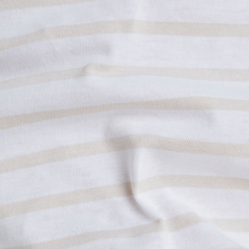 G-STAR® Korpaz Stripe Graphic Slim T-Shirt White