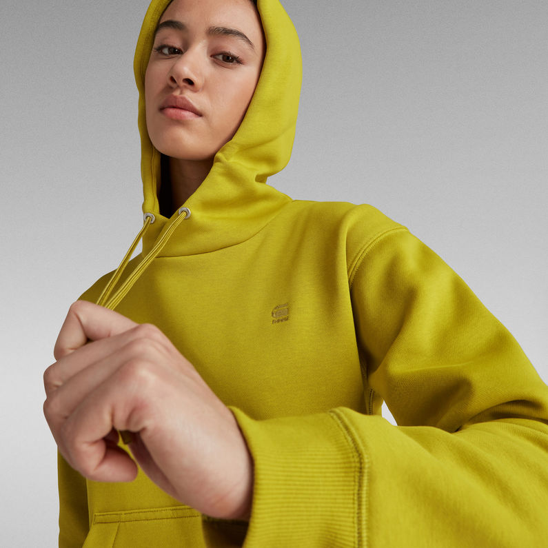 G-STAR® Premium Core Hoodie Yellow