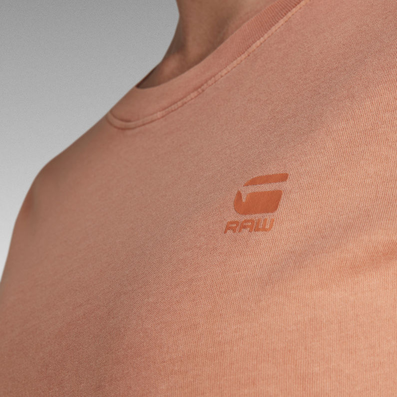 G-STAR® Regular Fit T-Shirt Overdyed Pink
