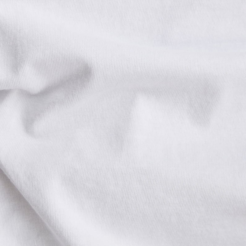 G-STAR® RAW. T-shirt HD Blanc