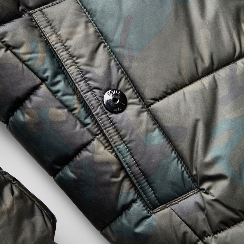 G-Star RAW® Whistler quilted Hooded Jacket Multi color