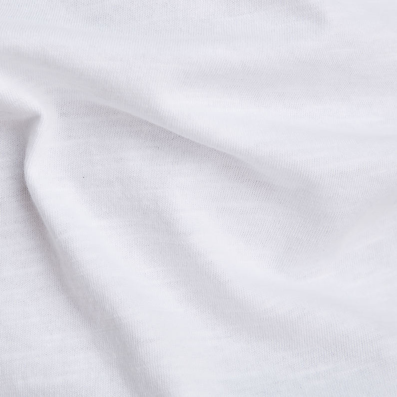 G-Star RAW® T-shirt Cargo Sport Blanc